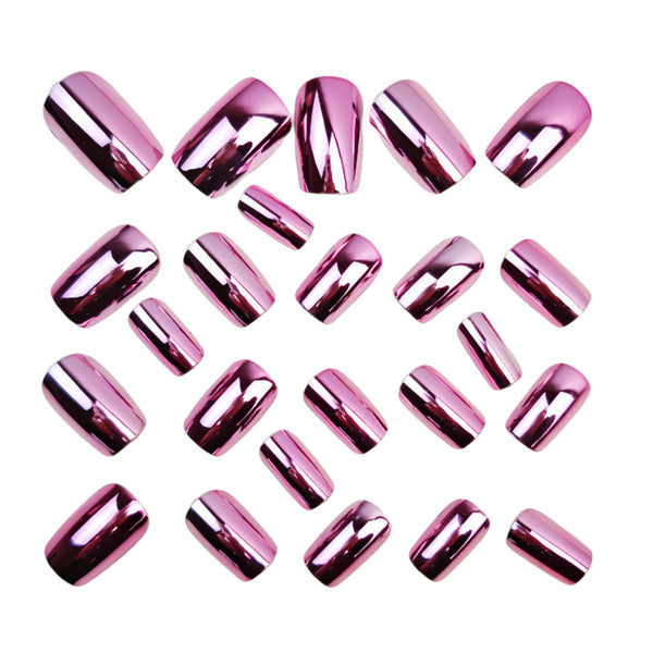 Pink shiny plating