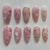 30 pieces of pink cherry blossoms
