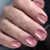Shiny false nails