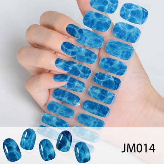 Semi-cured Gel Nail Strips JM014