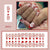 24pcs/Set Press On Nails JB992