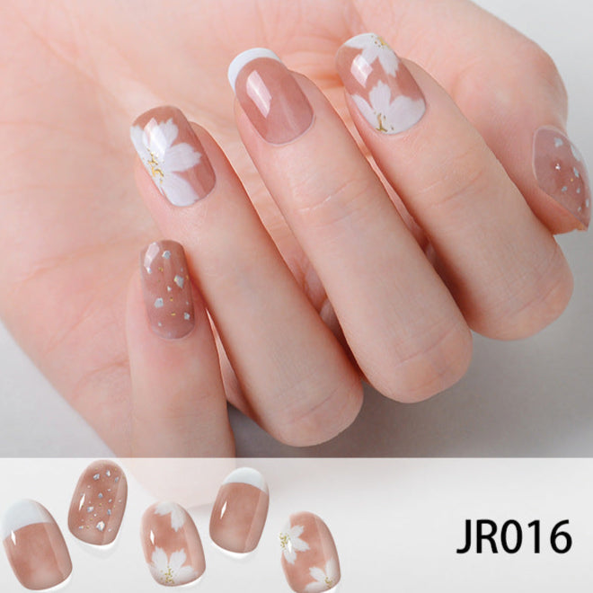 Semi-cured Gel Nail Strips JR016