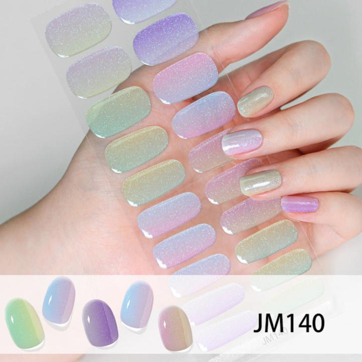 Semi-cured Gel Nail Strips JM140