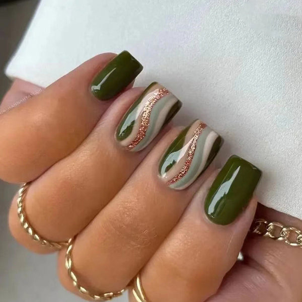 Army green line