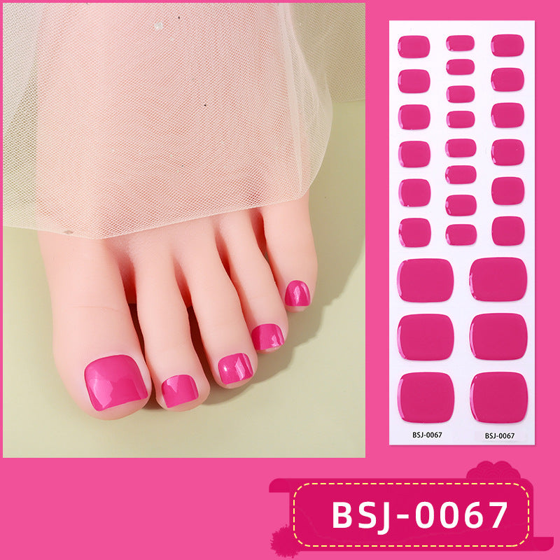 Pedicure Gel Nail Strips BSJ-0067