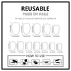 12 sizes/24 pcs press on nail