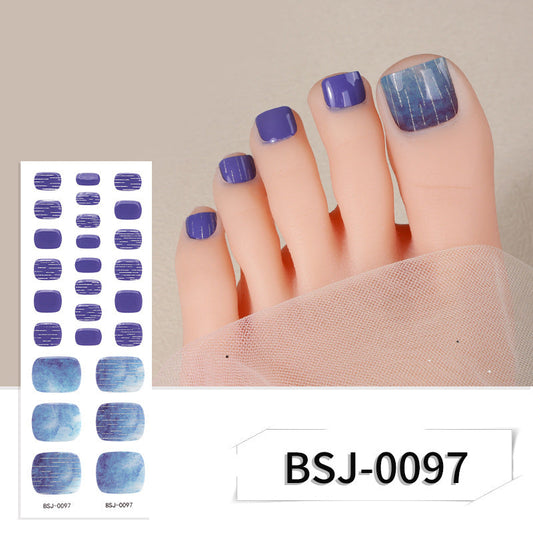 Pedicure Gel Nail Strips BSJ-0097