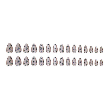 24Pcs press on nail W1550