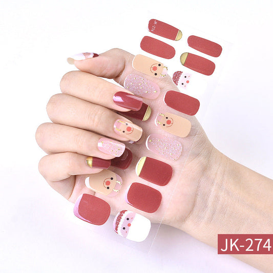 Semi-cured Gel Nail WrapsJK274