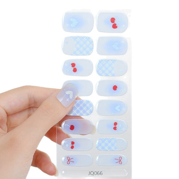 Semi-cured Gel Nail Strips JQ066