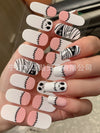 Halloween new nail wraps full stickers
