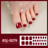Bandes de vernis gel pour pédicure