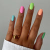 12 Sizes-24 Pcs Press On Nails C379