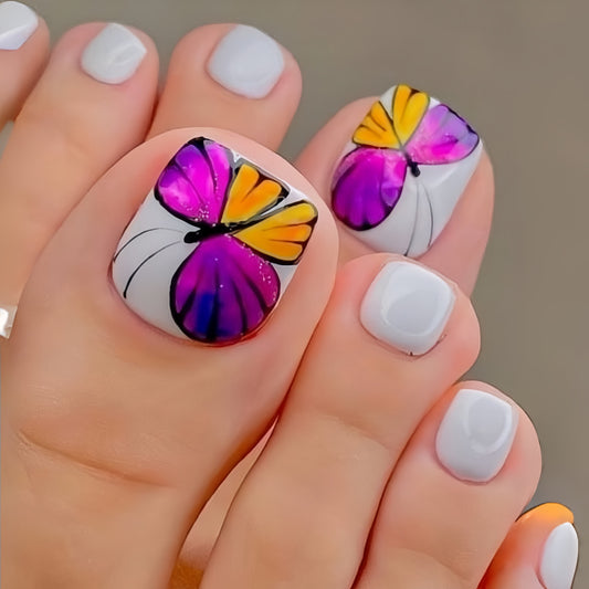 Pedicure fake nail Y826