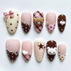 3D Easy Bear Plaid Polka Dots