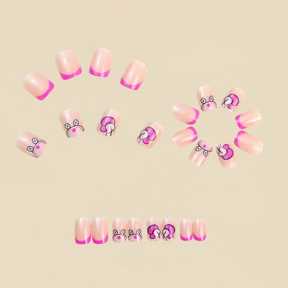 24pcs/Set Press On Nails