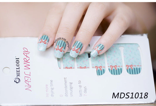 Nail wraps MDS1018