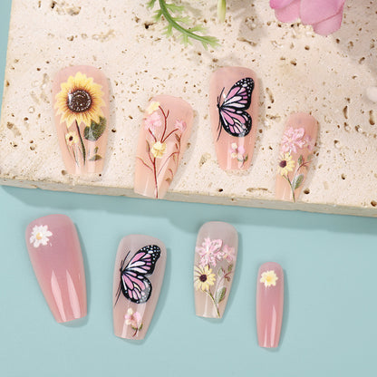 24pcs/Set Press On Nails