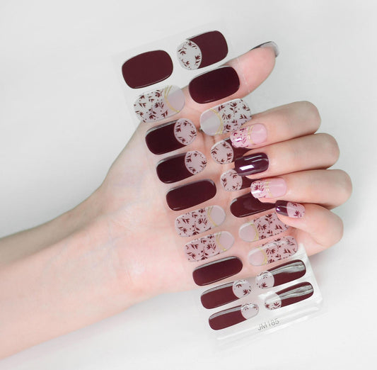 Semi-cured Gel Nail Strips JM199