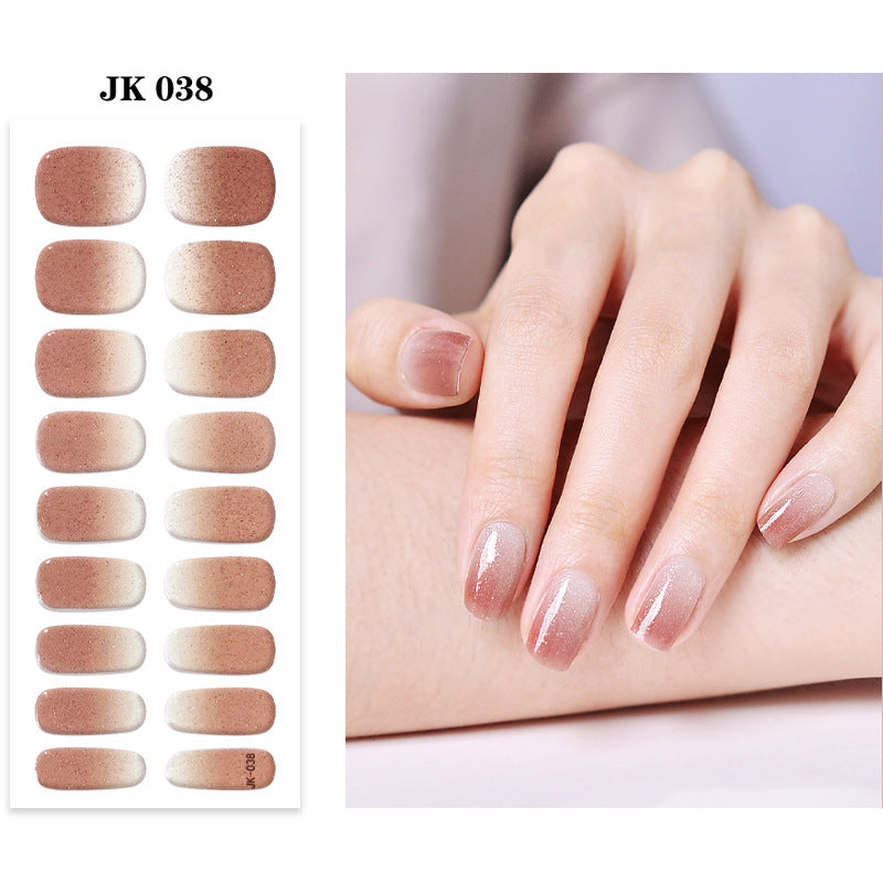 Semi-Cured Gel Nail sticker JK-038