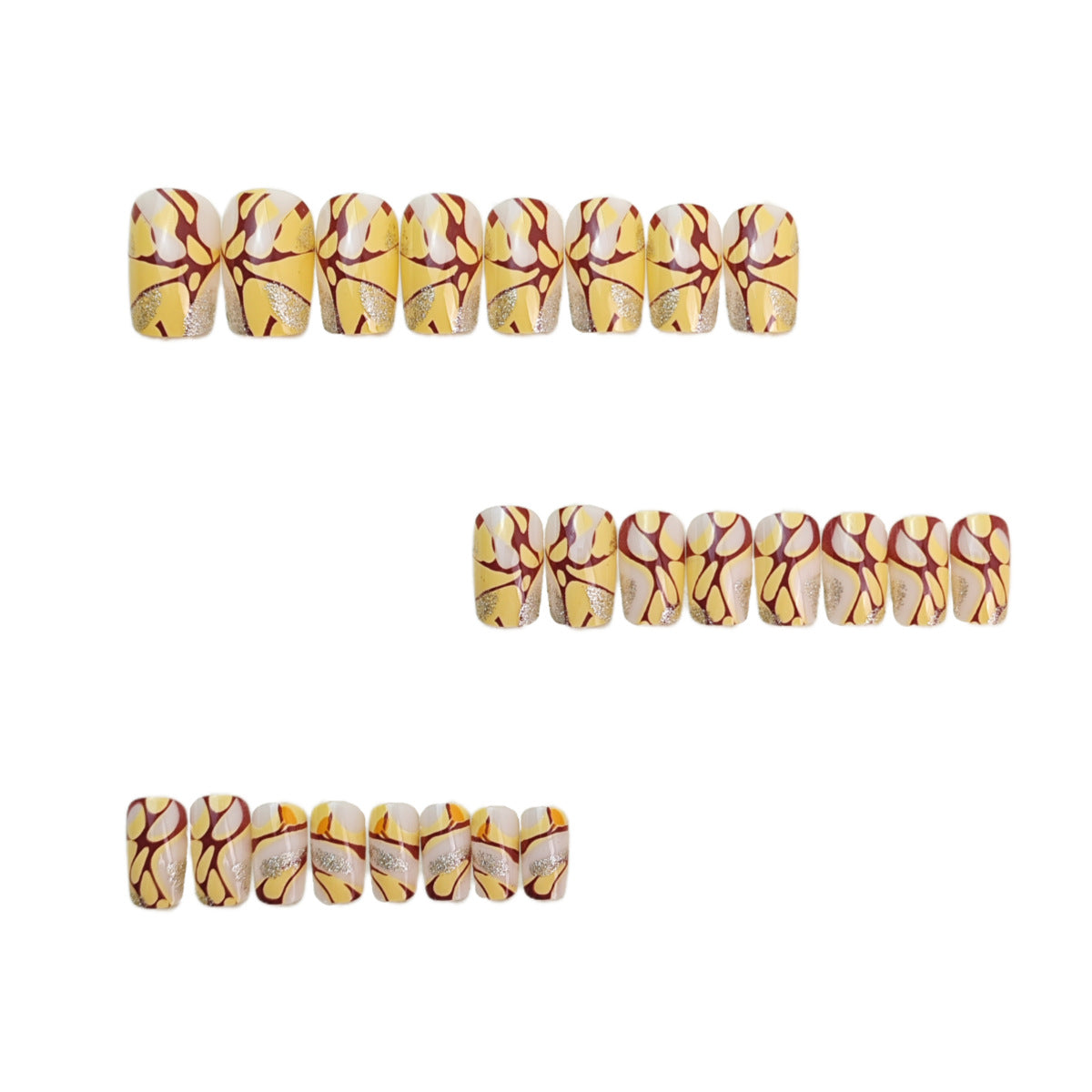 24pcs/Set Press On Nails