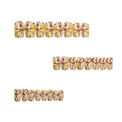 24pcs/Set Press On Nails