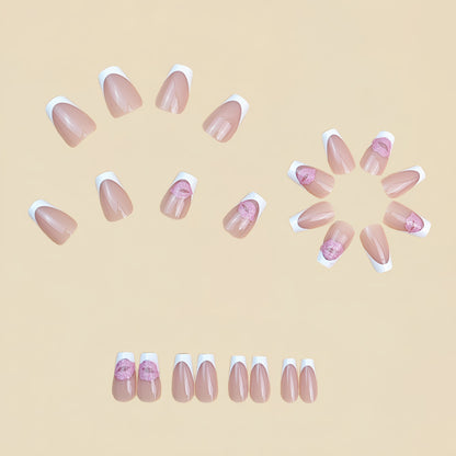 24pcs/Set Press On Nails