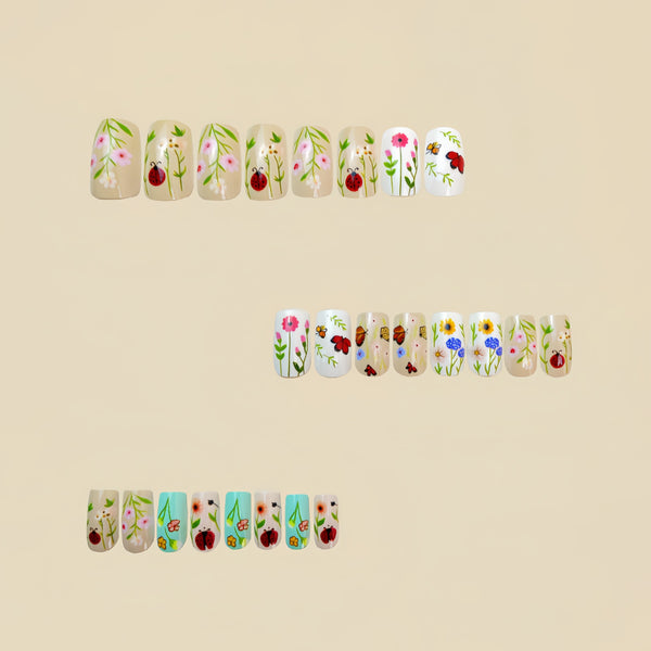 24pcs/Set Press On Nails
