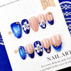 30 pieces 3D Klein Blue French