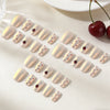 30 pieces cherry polka dots