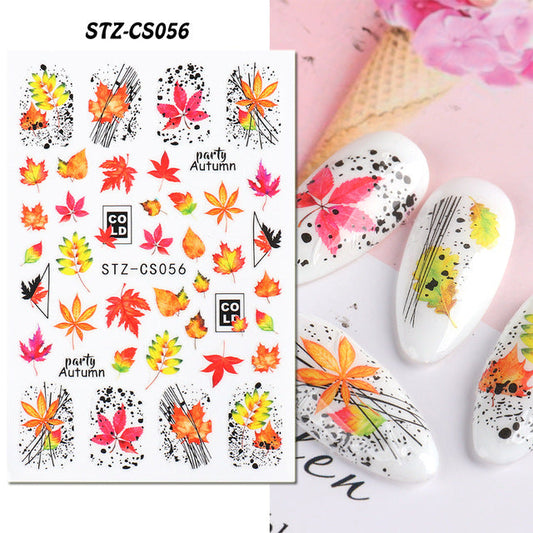 Nails Art Stickers 3D Self-Adhesive Nails Decals STZ-CS056