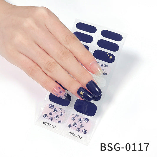 Semi-cured Gel Nail WrapsBSG-0117