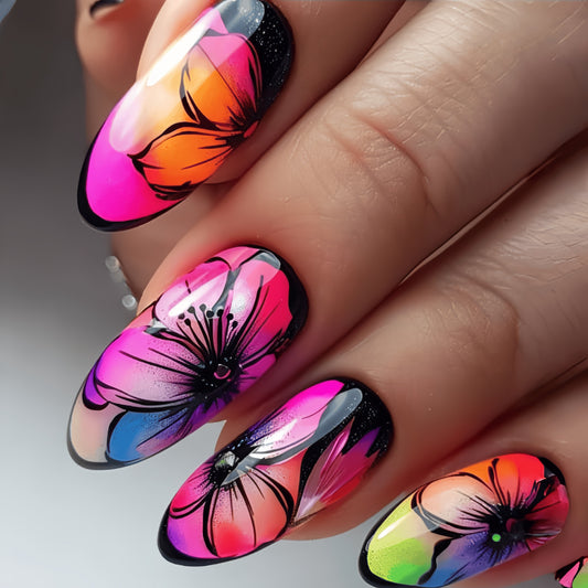 24pcs/Set Press On Nails