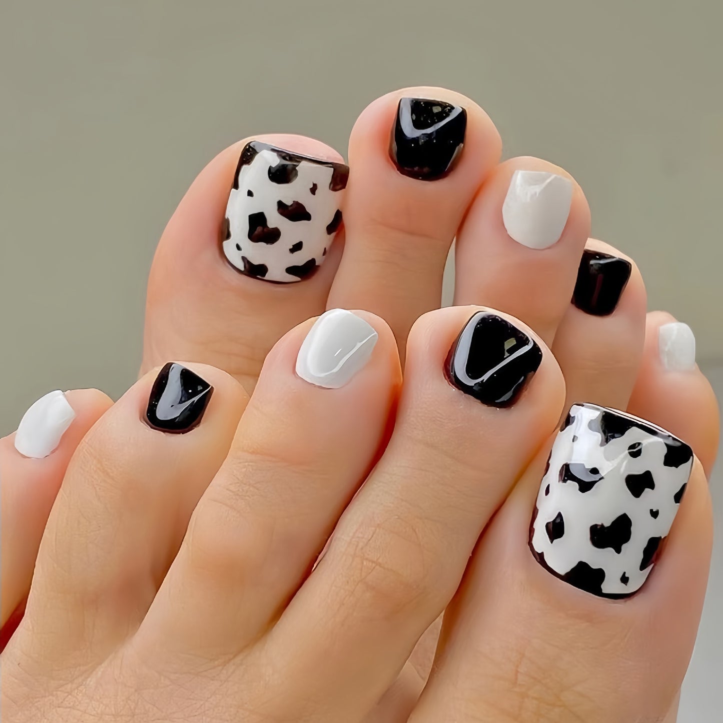 Pedicure fake nail Y715