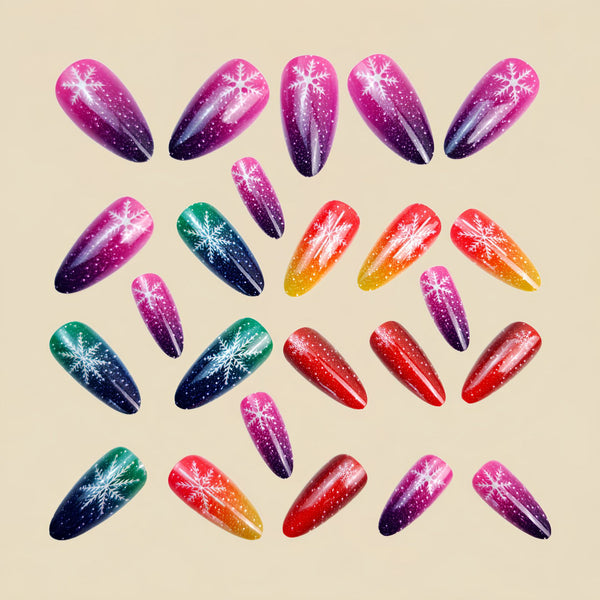 24pcs/Set Press On Nails Y1301