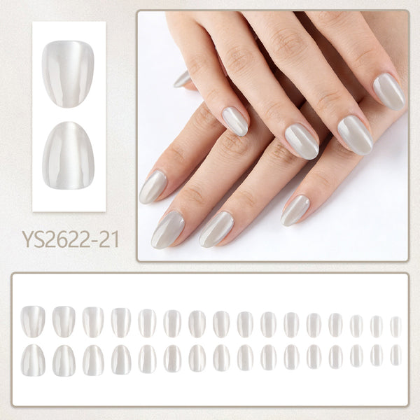 32 beige translucent cat eyes