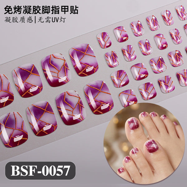 UV-free gel manicure sticker