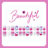 Pink glitter