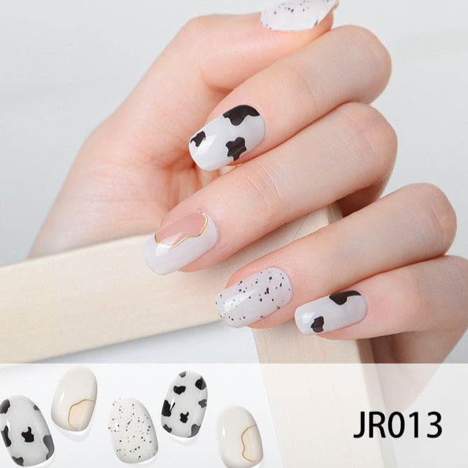 Semi-cured Gel Nail Strips JR013