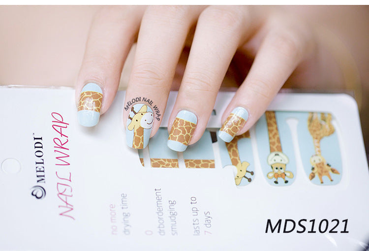 Nail wraps MDS1021