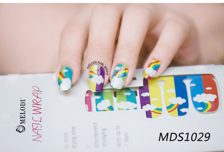 Nail wraps MDS1029