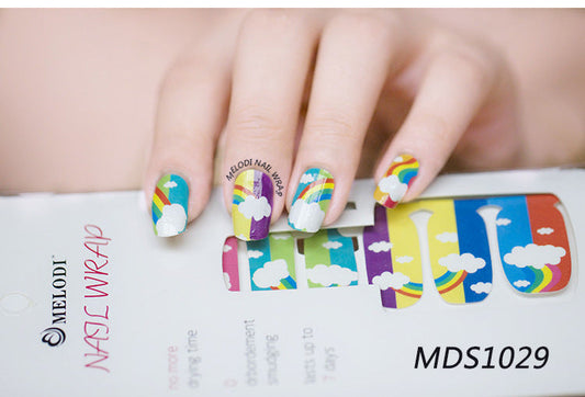 Nail wraps MDS1029