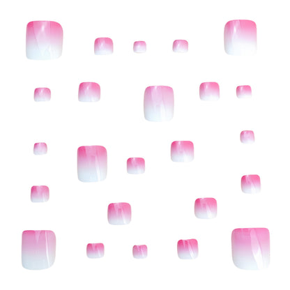 Pedicure fake nail Y929