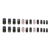 12 Sizes-24 Pcs Press On Nails W1819