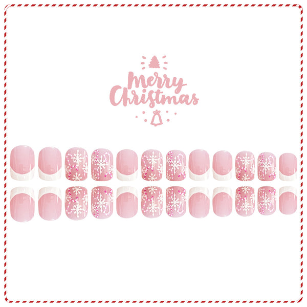 24pcs/Set Press On Nails JB984