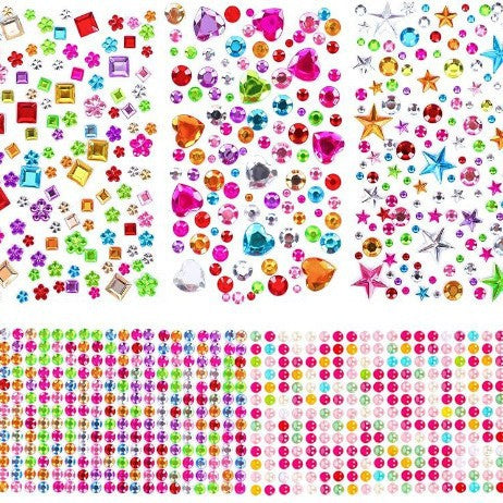 DIY Decorative Sticker Acrylic Shiny Crystal Diamond Sticker