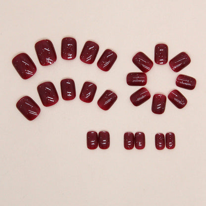 24Pcs press on nail W1271