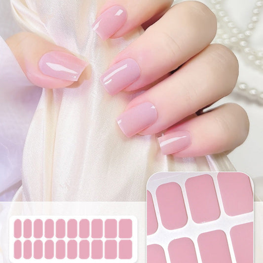 Semicured UV gel nail sticker kit ES-01