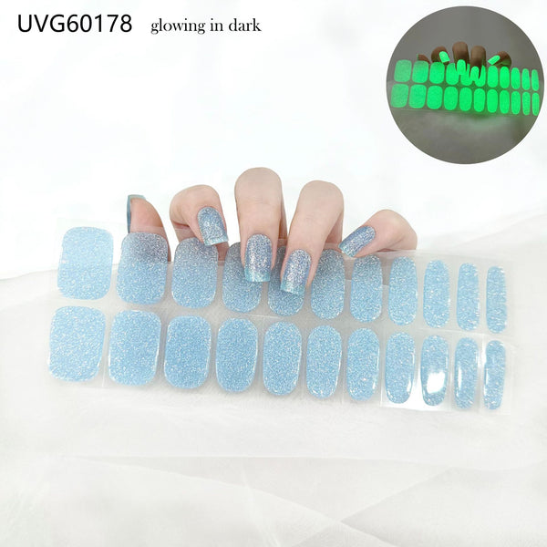 ins UV gel nail sticker UVG60178
