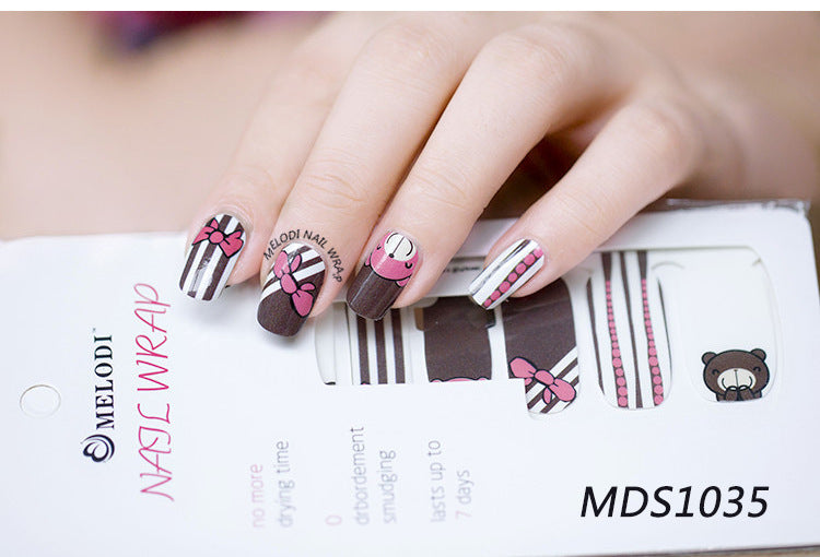 Nail wraps MDS1035